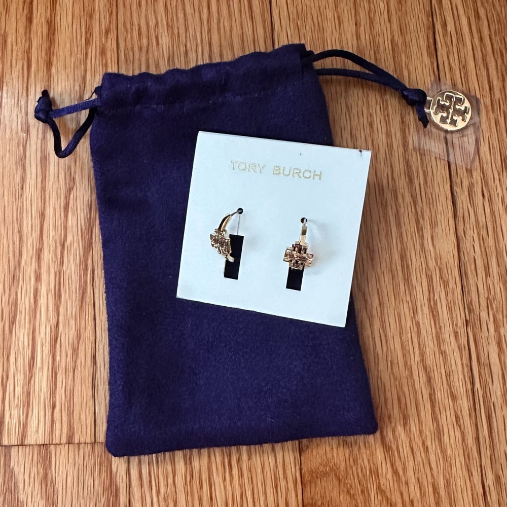 Tory Burch Britton Hoop Earrings